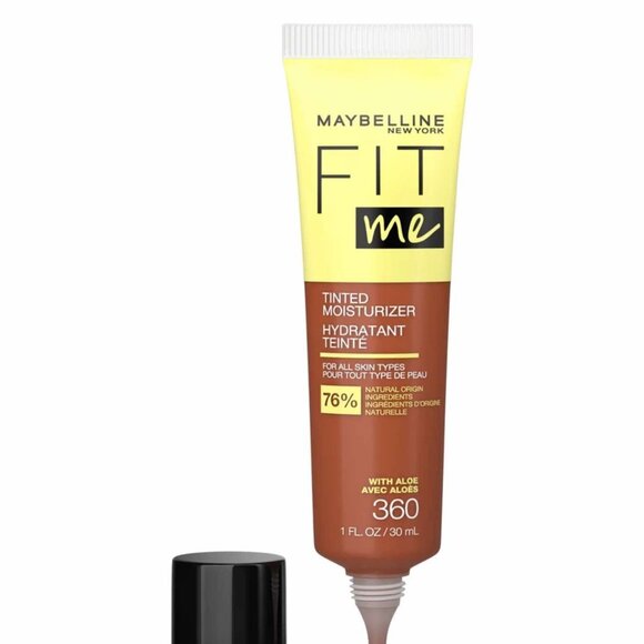 Set of 2 Maybelline Fit Me Tinted Moisturizer for all Skin Types with Aloe #360 - Picture 3 of 10